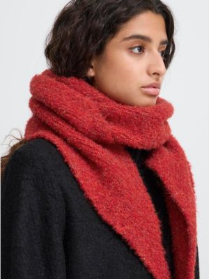 ICHI Maui red scarf