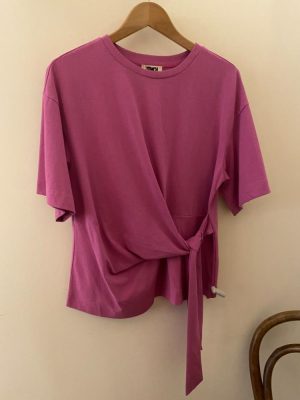 FRNCH 'Iseora' Tie Waist Top