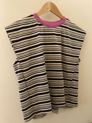 FRNCH 'Siroka' Stripe Top