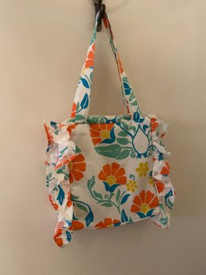 Compania Fantastica Floral Frill Bag