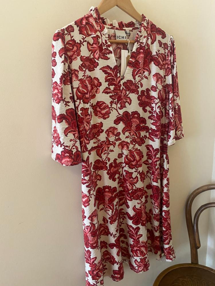 ICHI 'Gilvis' Floral Dress