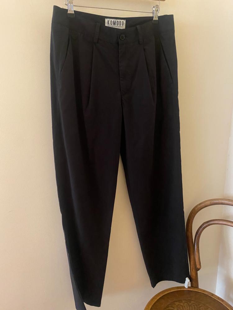 Komodo 'Bowie' Black Trousers