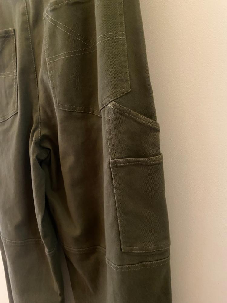 Komodo Green 'Theo' Twill Trousers - Image 3