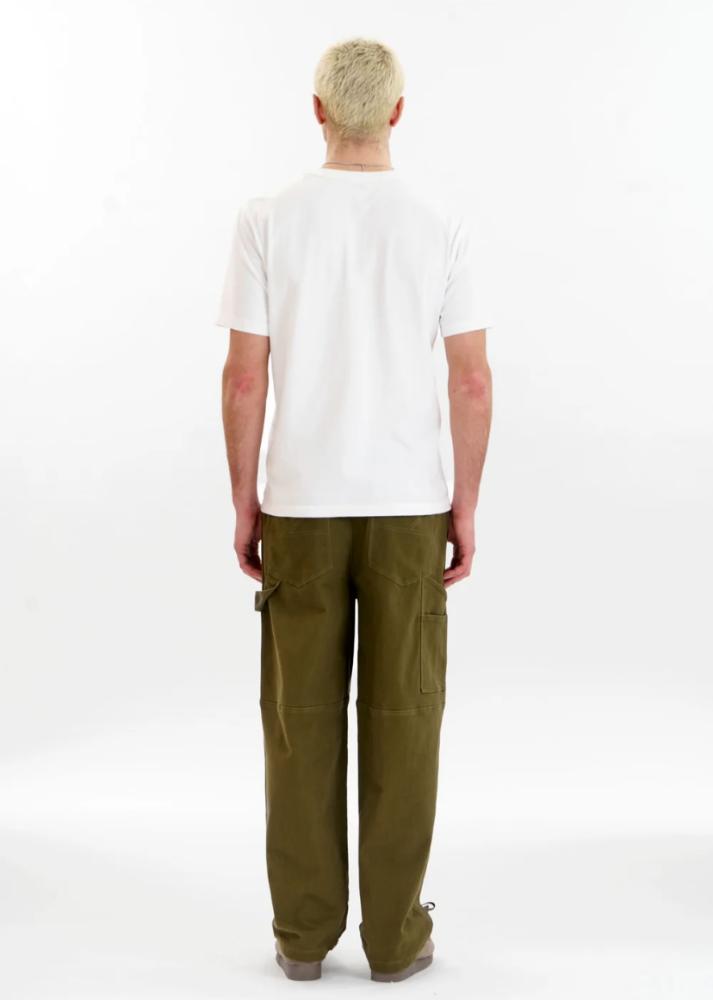 Komodo Green 'Theo' Twill Trousers - Image 7