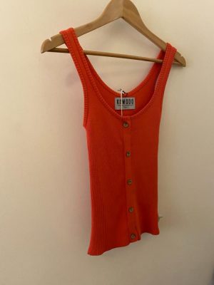 Komodo 'Cove' Orange Vest Top