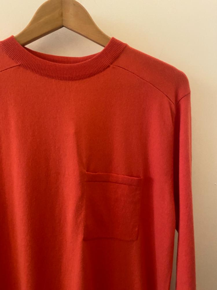 Komodo Orange 'Pocket' Jumper - Image 3
