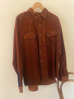 Komodo Karda Chestnut Corduroy Overshirt