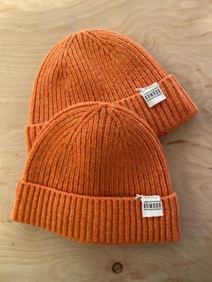 Komodo Orange Wool 'Country' Hat